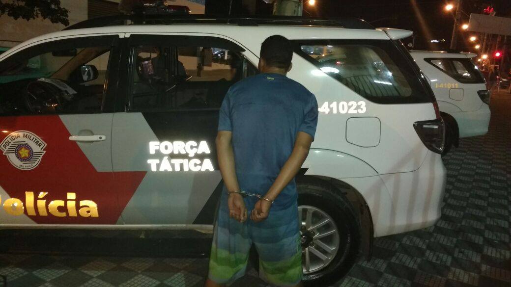 Força Tática prende acusado de tráfico no Parque Meia Lua
