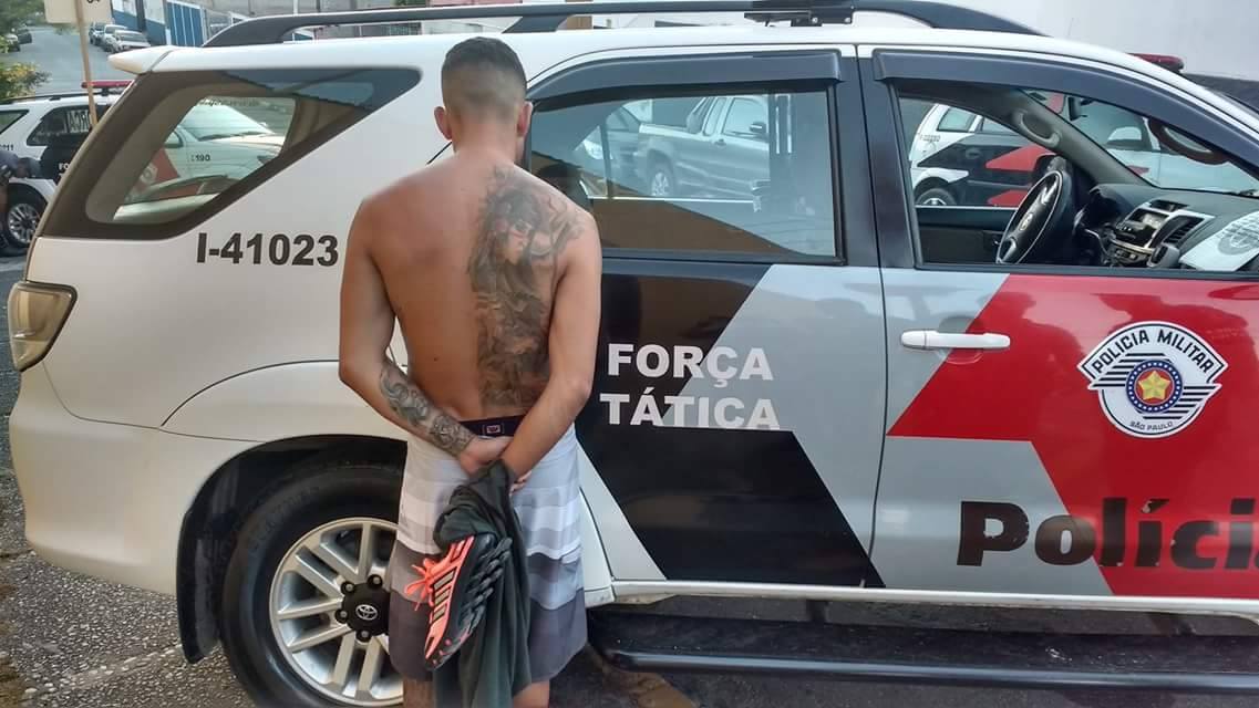 Acusado de tentativa de homicídio é preso em Jacareí