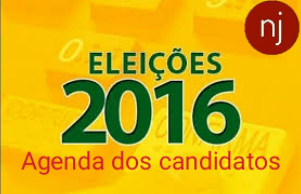 Confira a agenda dos candidatos nesta segunda-feira