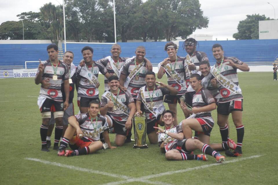 Rugby jacareiense fatura Taça Tupi e está novamente na elite nacional