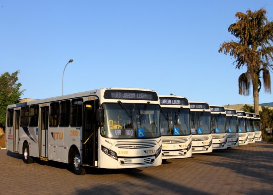 Transporte público de Jacareí recebe novos ônibus