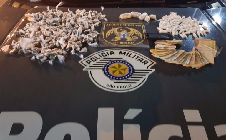 Polícia prende homem por tráfico de drogas e corrupção ativa em Jacareí