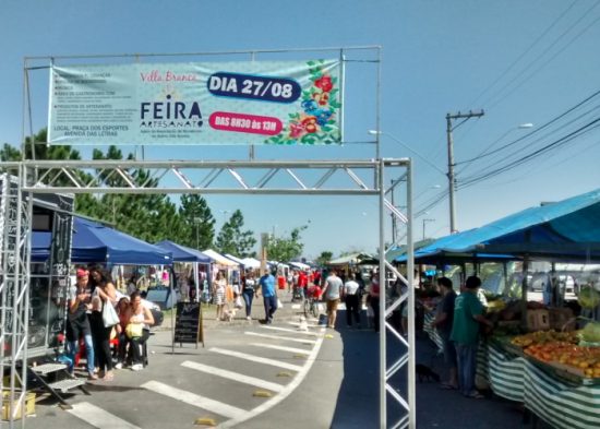 Feira Livre e Artesanato retornam ao Villa Branca