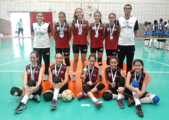 Jacareí é vice-campeã da Liga Regional de Voleibol