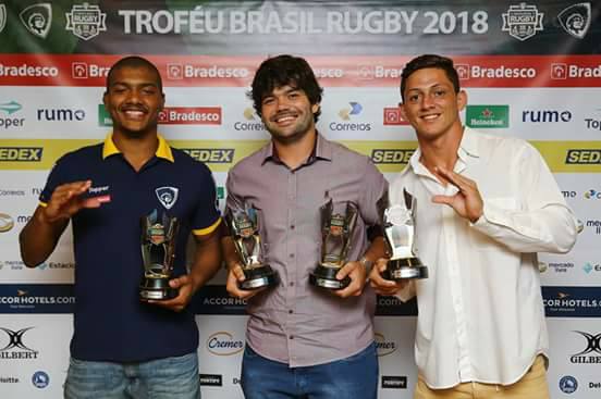 Jacareí Rugby vence quatro prêmios em sete indicações no Troféu Brasil Rugby 2017