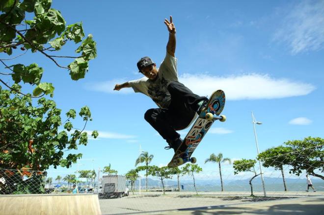 Domingo tem desafio de skate em praça do Parque Brasil
