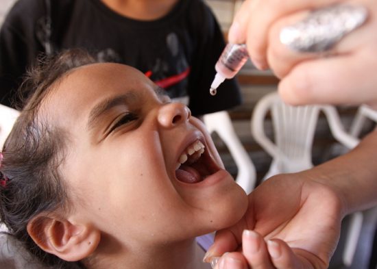 Jacareí promove imunização contra poliomielite e sarampo