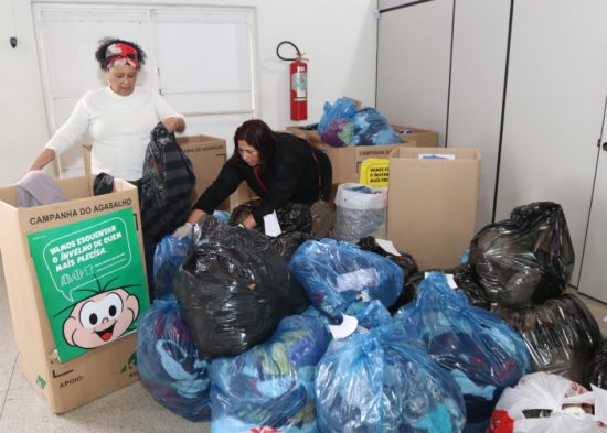 Campanha arrecada mais de 18 mil agasalhos em Jacareí