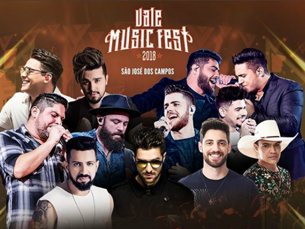 Vale Music Fest agita região a partir desta sexta-feira