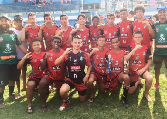 SESI Jacareí Rugby é campeão Paulista de Sevens M15 Masculino e M16 Feminino