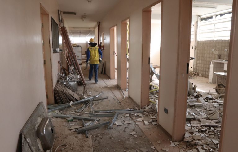 Começam obras no prédio que abrigará a Unidade de Saúde Central em Jacareí