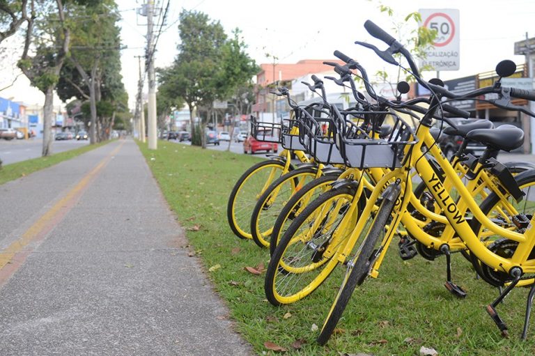 Bikes e patinetes chegam ao Jardim das Indústrias