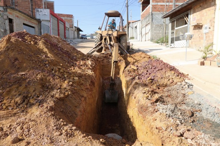 Obras de drenagem têm início no Jardim do Marquês