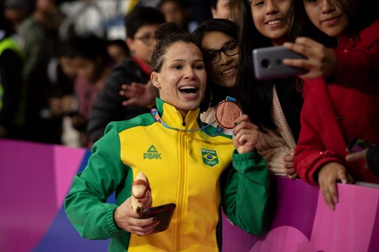 Laís Nunes, do ‘Time São José’, ganha bronze no Pan