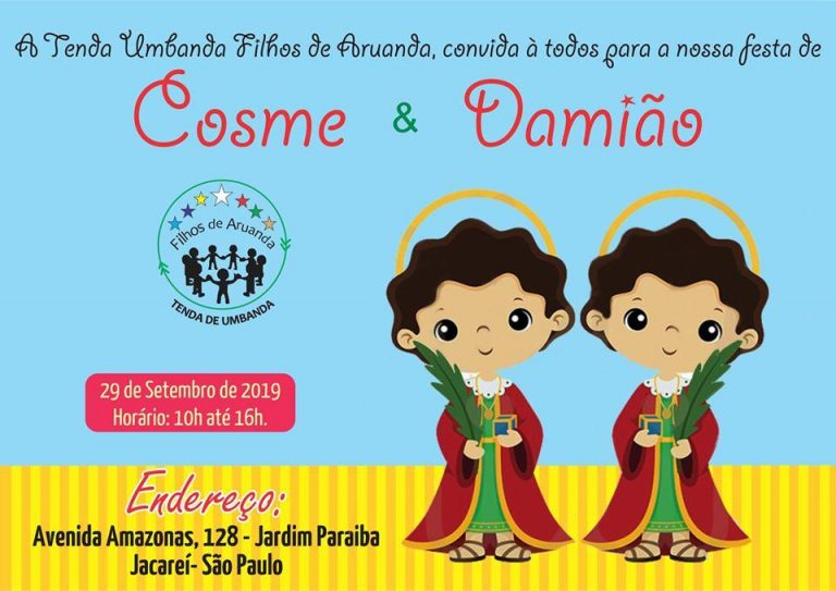 ‘Filhos de Aruanda’ promove tradicional festa de Cosme e Damião