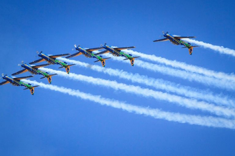 Esquadrilha da Fumaça se apresenta em São José no fim de semana