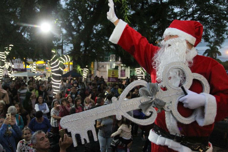 Papai Noel chega em Jacareí no dia 06 de dezembro