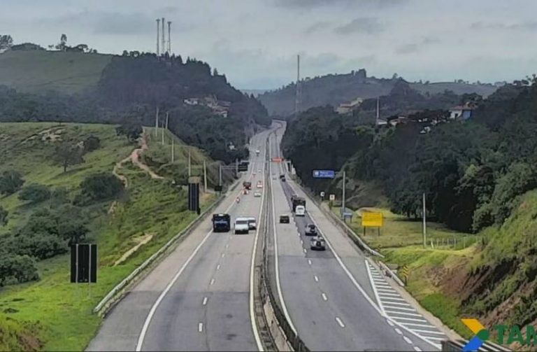 Trecho de Serra da Tamoios é liberado para tráfego