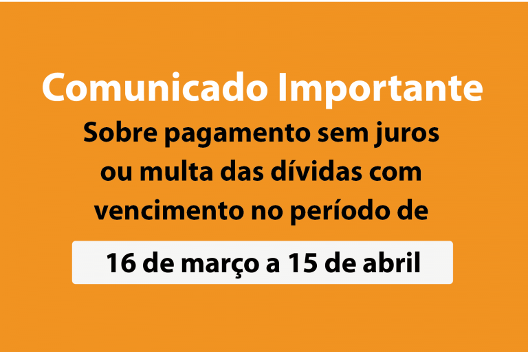 Devido ao Coronavírus, prefeitura prorroga prazo de pagamento de impostos e taxas