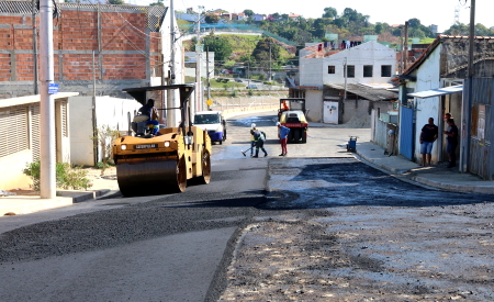 Asfalto já é realidade no Parque dos Príncipes, sem taxa extra para os moradores