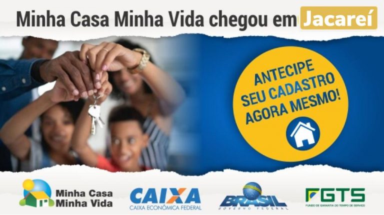 Cadastro para Minha Casa Minha Vida tem início em Jacareí