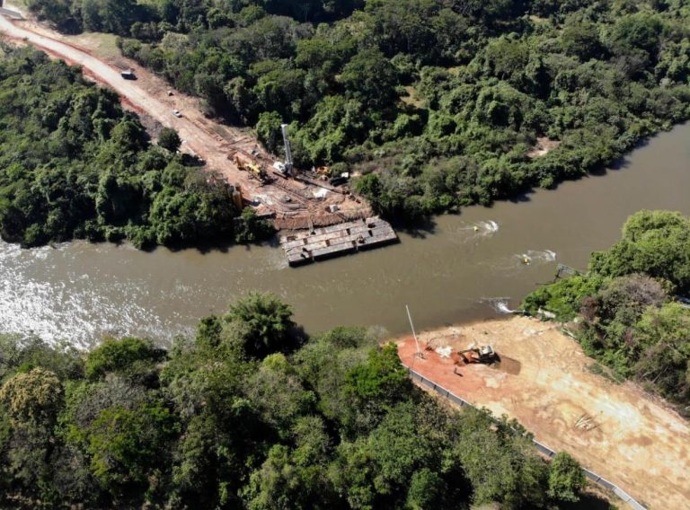 Obras da terceira ponte em Jacareí tem etapas concluídas