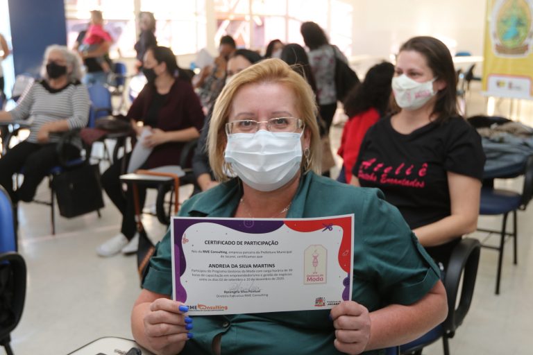 Empreendedoras de Jacareí participam de formatura do programa Gestoras da Moda