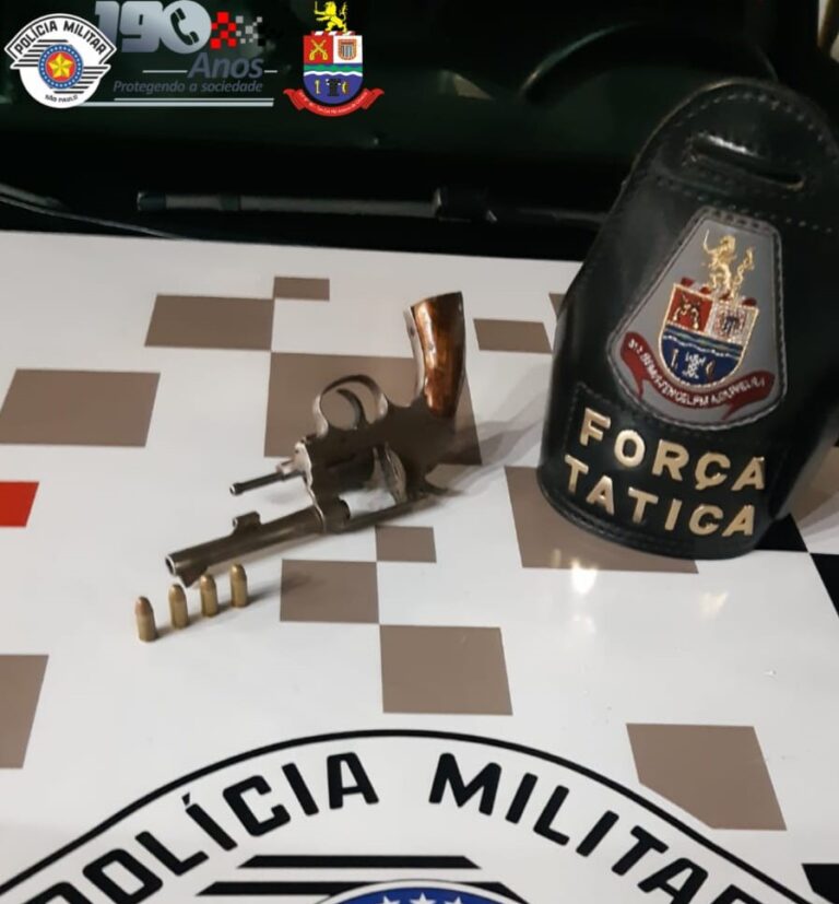 Homem é preso por porte ilegal de arma em Jacareí