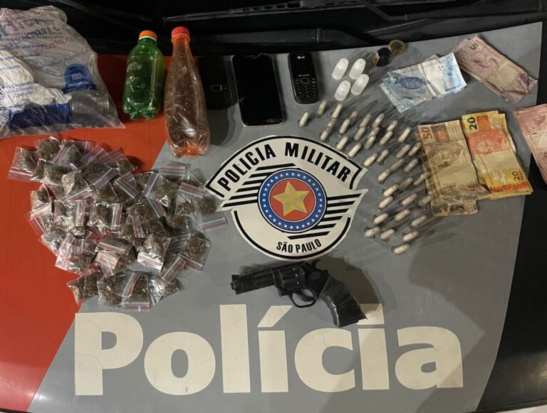 Homem é preso por tráfico de drogas em Jacareí
