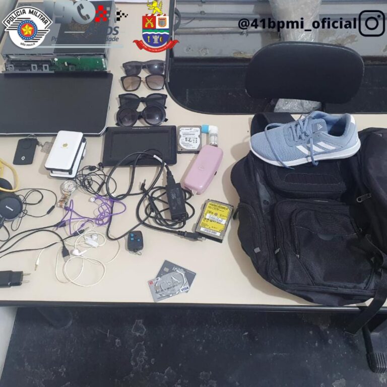 Homem é preso vendendo produtos furtados em Jacareí