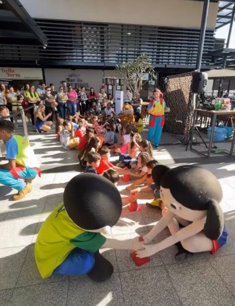 Pátio Vila Branca oferece recreação infantil gratuita durante as férias