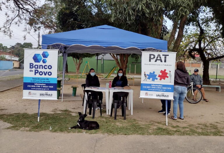 Jacareí leva serviços do PAT e do Banco do Povo aos bairros da cidade