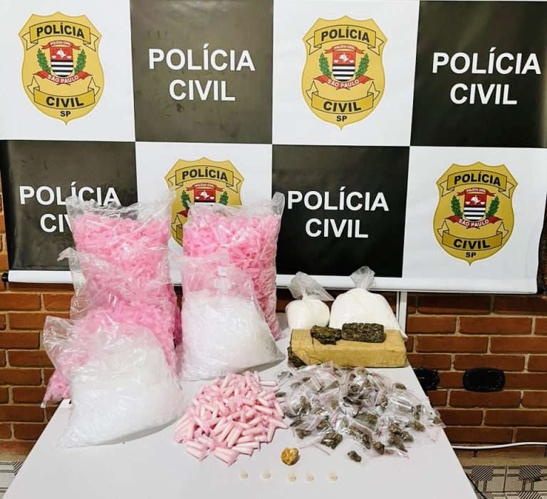 Polícia Civil apreende grande quantidade drogas em Jacareí