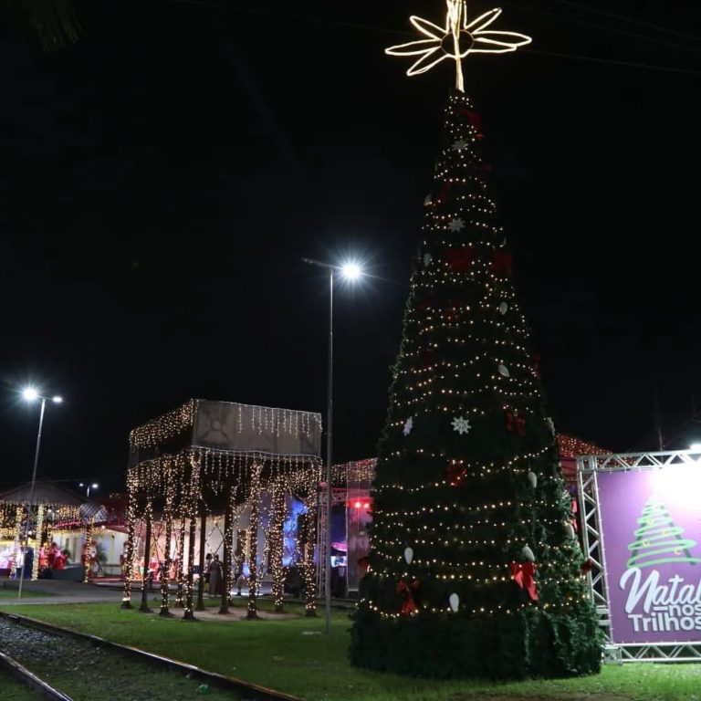 Apresentações culturais do “Natal nos Trilhos” começam neste sábado