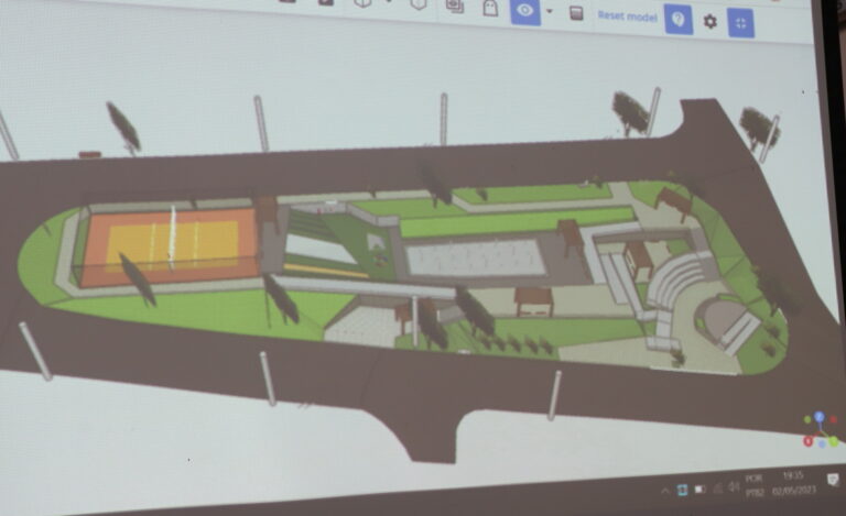 Jacareí apresenta projeto de nova praça no Jardim Yolanda, com quadra de vôlei, piscina vertical e parede de escalada
