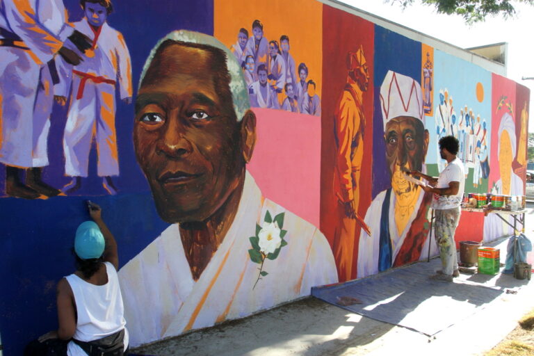 Jacareí inaugura monumento e mural homenageando movimento abolicionista na cidade