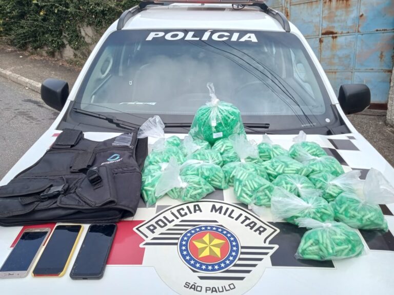 Dupla é presa após operação em conjunto da Força Tática e da Rocam