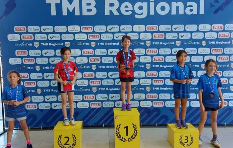 Jacareí conquista 10 medalhas na Liga Valeparaibana de Tênis de Mesa