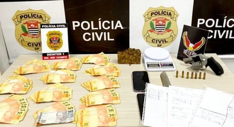Polícia Civil prende homem com drogas colombianas em Jacareí
