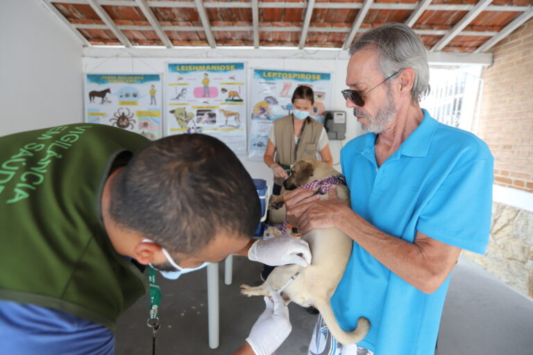 Jacareí realiza vacinação antirrábica para cães e gatos neste sábado