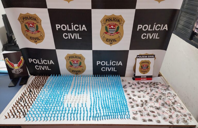 Homem que ganhava 500 reais por semana  para guardar drogas em casa é preso em Jacareí