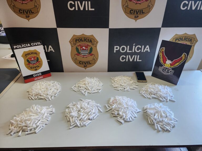 Adolescente é flagrado com mais de mil pinos de cocaína em operação da Polícia Civil