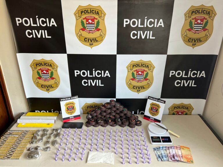 Homem é preso com mais de 100 cápsulas de cocaína em Jacareí