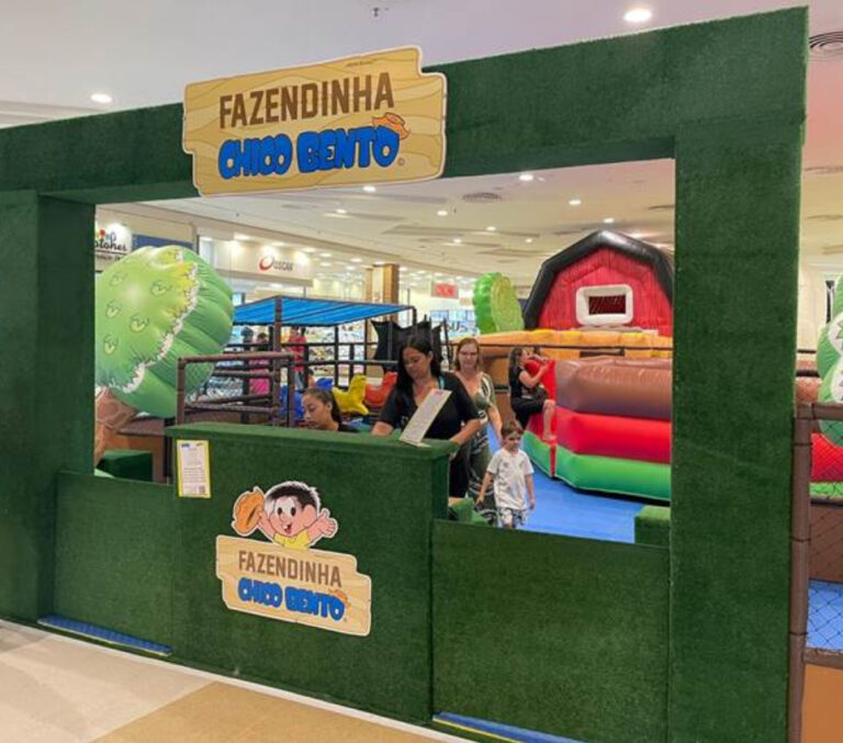 Turma da Mônica chega a shopping de São José com a Fazendinha do Chico Bento