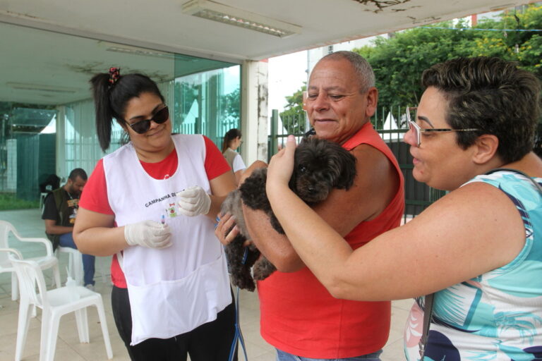 Jacareí realiza vacinação antirrábica para cães e gatos neste sábado