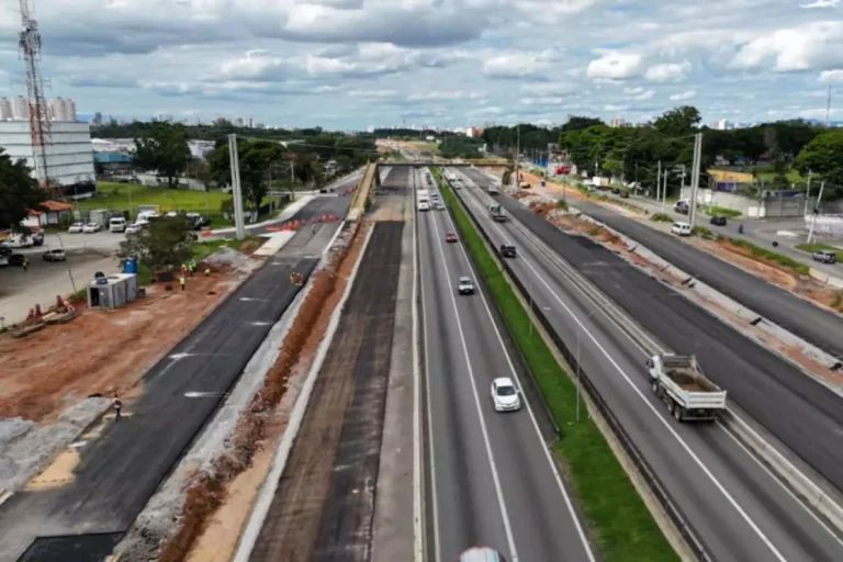 Concessionária vai entregar nova pista da Dutra entre Jacareí e São José até o fim de maio