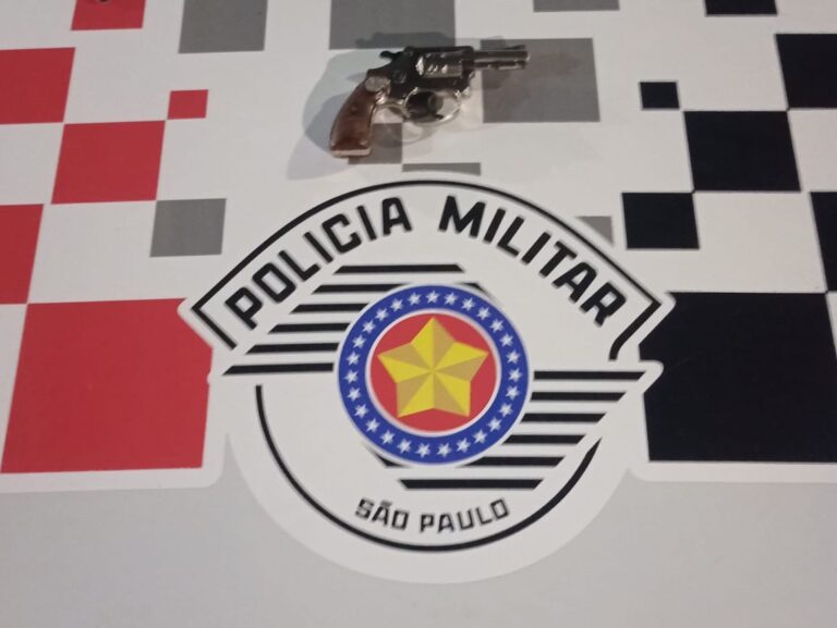 Procurado da Justiça é preso após ser encontrado com arma de fogo em Jacareí