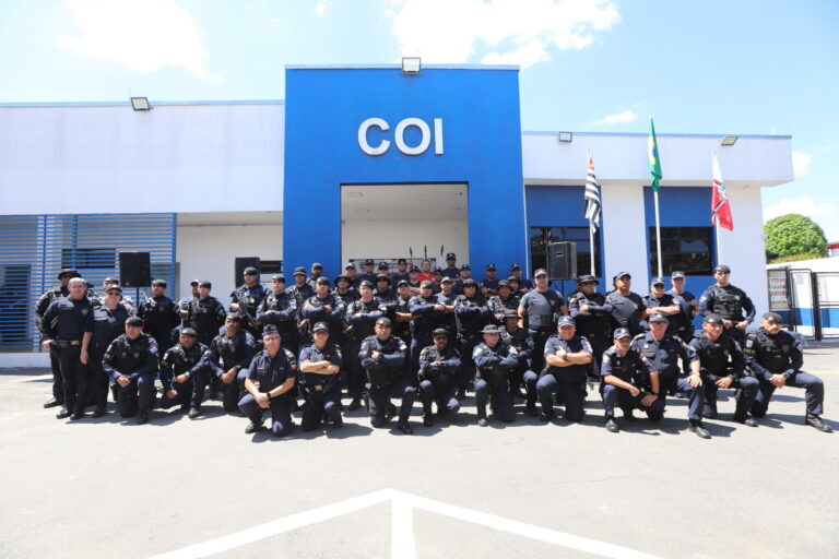 Guarda Civil de Jacareí completa 64 anos com a presença de comandos da região