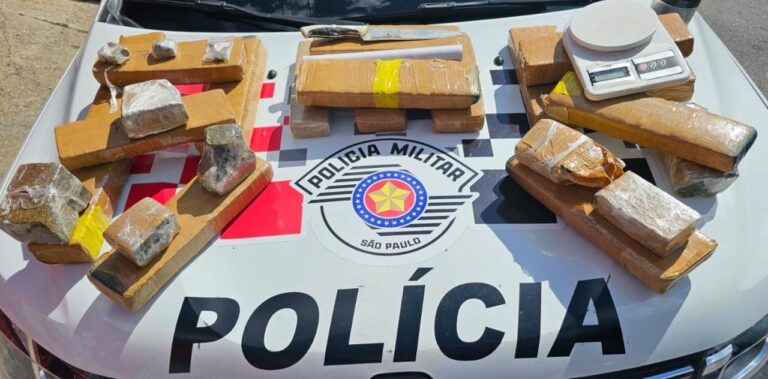 PM prende traficante e apreende 16kg de maconha em Jacarei
