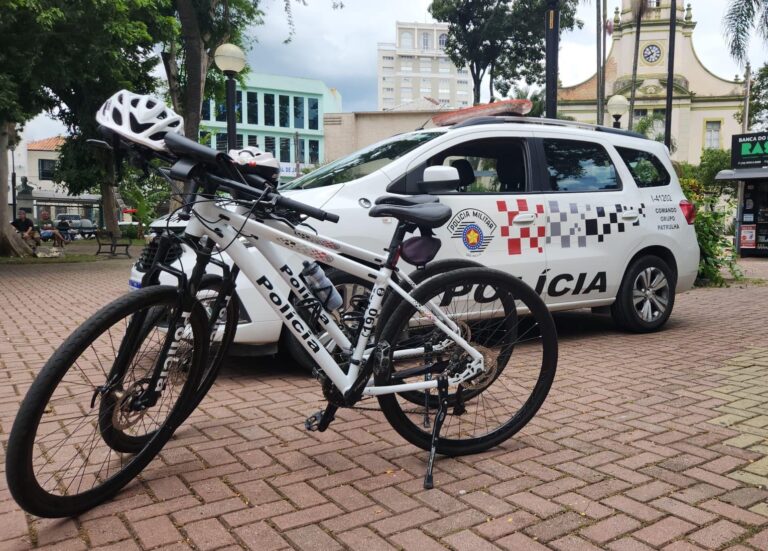 Equipe de “bike” da PM captura procurado pela Justiça no centro de Jacareí